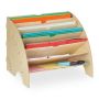 Document stand 27x34x27 cm., light brown