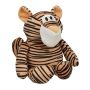 Door stop "Tiger", light brown/black/white