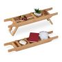 Bathroom table 6x69x14.5cm., light brown