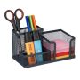 Writing instrument organizer 10x18.5x9.5 cm., black