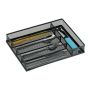 Cutlery tray 5x23.5x32cm., dark gray