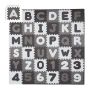 Playmat "Delionė" 172x172cm., dark gray/white/gray color