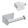 Toilet paper holder 4.5x13.5x7cm., silver color