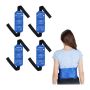 Set of 4 cooling elements 15x38x1cm., blue/black/white