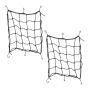 Set of 2 grids 40x40cm., black