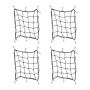Set of 4 grids 40x40cm., black