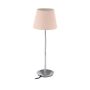 Table lamp 47x17cm., pink/silver color