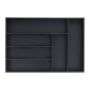 Cutlery tray 5x43x30.5cm., black