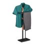 Clothes rack 107x47.5x20cm., light brown/black
