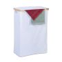 Laundry basket 75x54x34cm, 105L., white/light brown