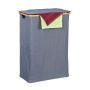 Laundry basket 75x54x34cm, 105L., gray/light brown