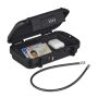 Portable security box with digital code, black