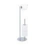 Toilet paper holder 62x20x17.5cm., silver color