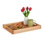 Tray 5x46x31cm., light brown