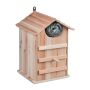 Birdhouse 38.5x25x28cm., light brown