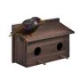 Bird nest 22x35x18cm., brown