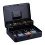 Cash box with digital code, black