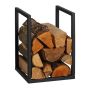 Firewood stand 40x30x30cm., black