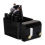 Hanging makeup organizer 10x24x12.5cm., black