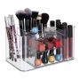 Transparent makeup organizer with drawers 13x24.5x14.5cm.