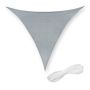 Triangular sun awning 300x300x300cm., gray