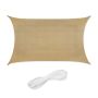 Rectangular sun awning 300x200cm., beige