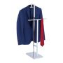 Clothes rack 102x46x32cm., silver color
