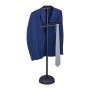 Clothes rack 110x45x24cm., black/brown