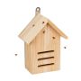 Insect hotel 22x17x10cm., light brown