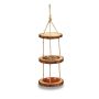 Bird feeder 69x22cm., brown/red color