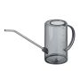 Watering can 19.5x10x34cm, 1L., dark gray/silver color