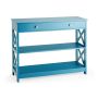 Console 100x30x80cm., blue color