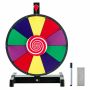Wheel of fortune with stand 26x18x39.5cm., various colors