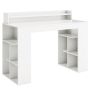 Desk 120x54x90cm., white