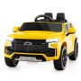 Children's electric car 68x104x53cm., yellow/black