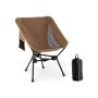 Tourist chair 51x54x66cm., brown/black