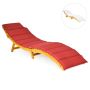 Bed 190x55x52cm., light brown/white