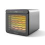 Food dehydrator 34x40.5x32cm., silver/black