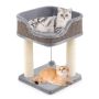 Scratching post 38x38x51cm., gray/beige