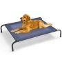 Dog bed 130x90x20cm., dark gray/black