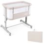 Cot 84x48x80cm., beige/gray