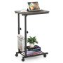Laptop desk 50x30x80cm., gray/black