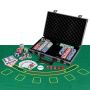 Poker set 39x28x7.5cm., various colors