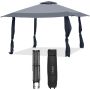 Gazebo 395x300x283cm., gray
