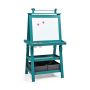 Double-sided drawing board 59x50x117cm., various colors