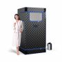 Steam bath 91x91x183cm., black