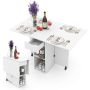 Dining table 120x72x75cm., white