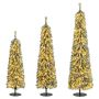 Set of 3 artificial Christmas trees, green