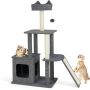 Scratching post 95x40x117cm., dark gray