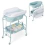 Development table 86x54x104.5cm., blue